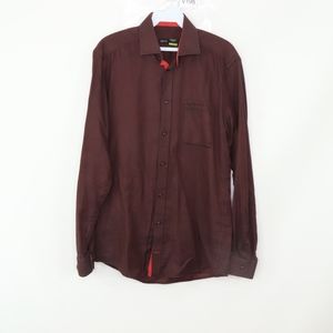 Horst Dusseldorf Mens Small Slim Fit Dres Shirt